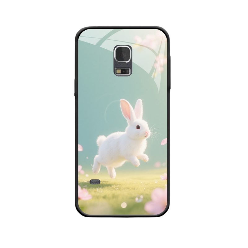 Frohe Frühlingsgefühle: Die Galaxy S5 Mini Hülle mit dem lebhaften Hasen