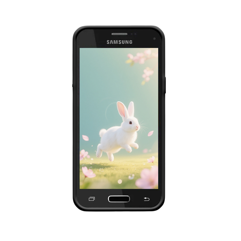 Frohe Frühlingsgefühle: Die Galaxy S5 Mini Hülle mit dem lebhaften Hasen – Bild 2