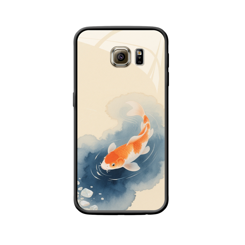 Erfolg & Eleganz: Koi-Hülle für dein Galaxy S6 Edge