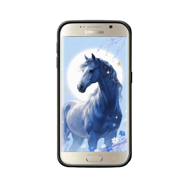 Galaxy S6 Edge Hülle mit spiritueller Pferde-Energie – Bild 2