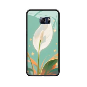 Harmonie in deiner Hand – Galaxy S6 Hülle mit Spathiphyllum