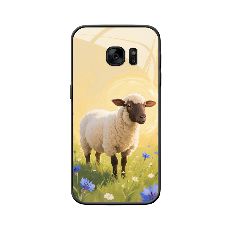 Gemütliche Atmosphäre: Die Galaxy S7 Hülle mit dem flauschigen Schaf