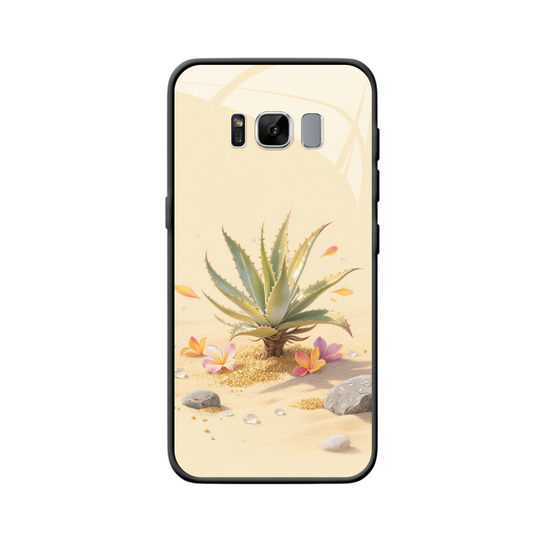 Lebenskraft in der Wüste – Galaxy S8 Hülle mit Agave