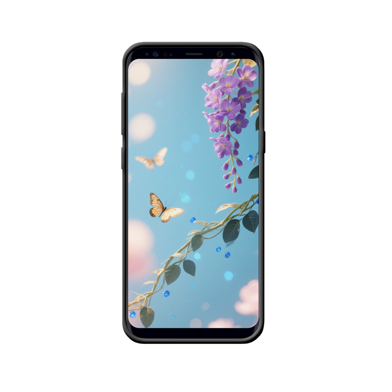 Galaxy S8+ Hülle mit Wisteria – Romantik und Schutz vereint – Bild 2