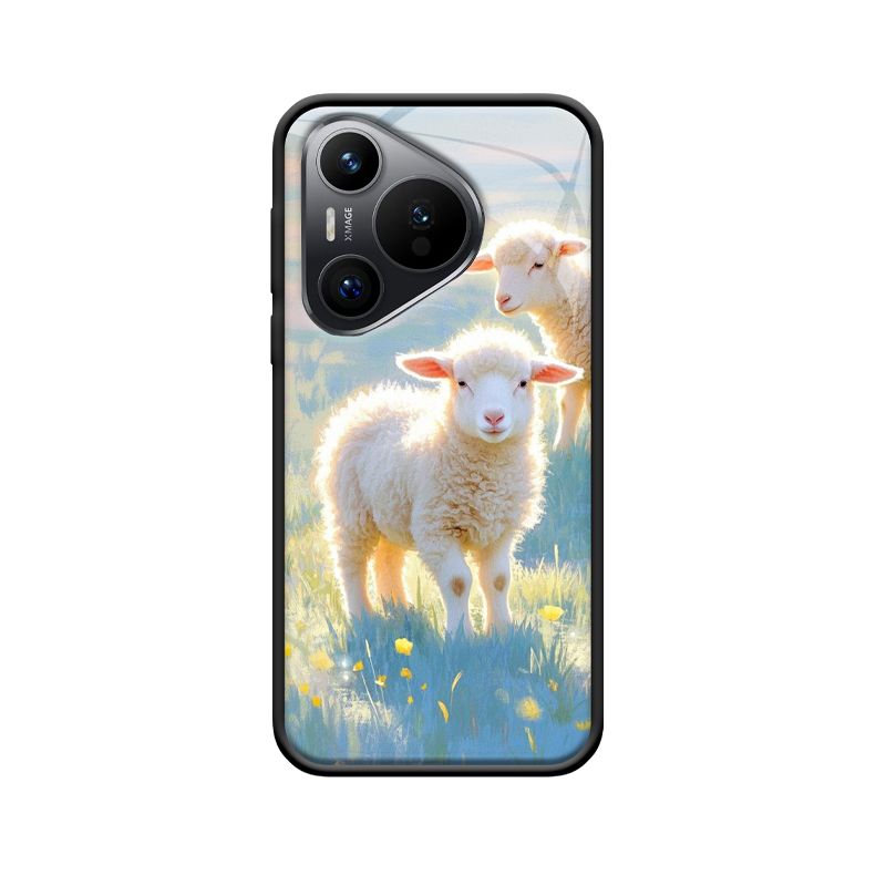 Naturverbundenheit: Die Huawei Pura 70 Pro Hülle mit der Ruhe der Schafe
