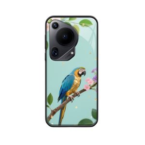 Elegant in Farbe: Huawei Pura 70 Ultra Parrot Handyhülle