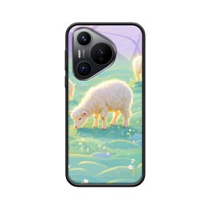 Ruhige Harmonie: Die Huawei Pura 70 Hülle mit dem Design der Schafe
