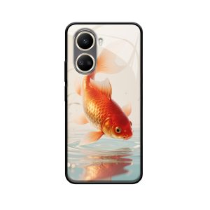 Eleganz und Glück: Die Huawei Nova 10 SE Hülle mit Goldfisch-Motiv