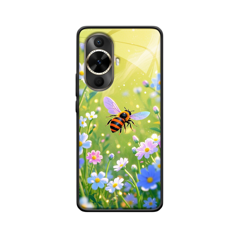 Bienenzauber: Die Huawei Nova 12s Hülle mit einer blühenden Inspiration