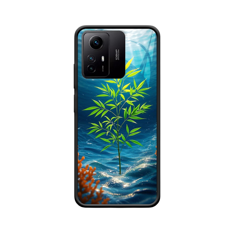 Magie des Wassers: Die Redmi Note 12S Hülle mit dem faszinierenden Nandina-Design
