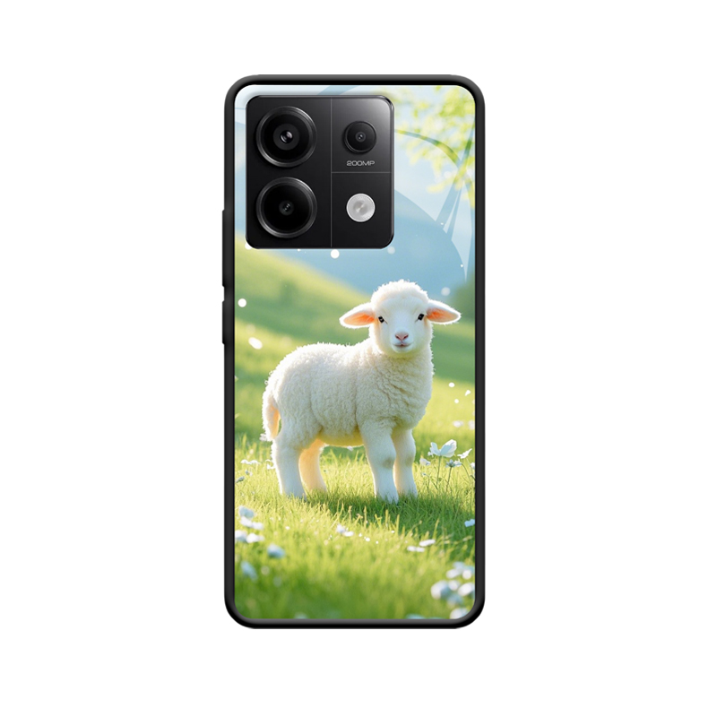 Die friedliche Ausstrahlung des Schafs: Entdecken Sie die Redmi Note 13 5G Hülle