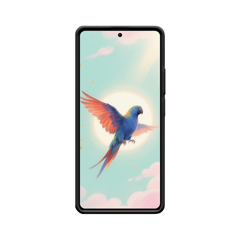 Die lebendige Farbenpracht des Papageis: Entdecken Sie die Redmi Note 13 Pro 5G Hülle – Bild 2