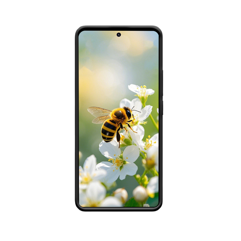 Harmonische Natur: Redmi Note 14 Pro Hülle im bezaubernden Bienen-Design – Bild 2