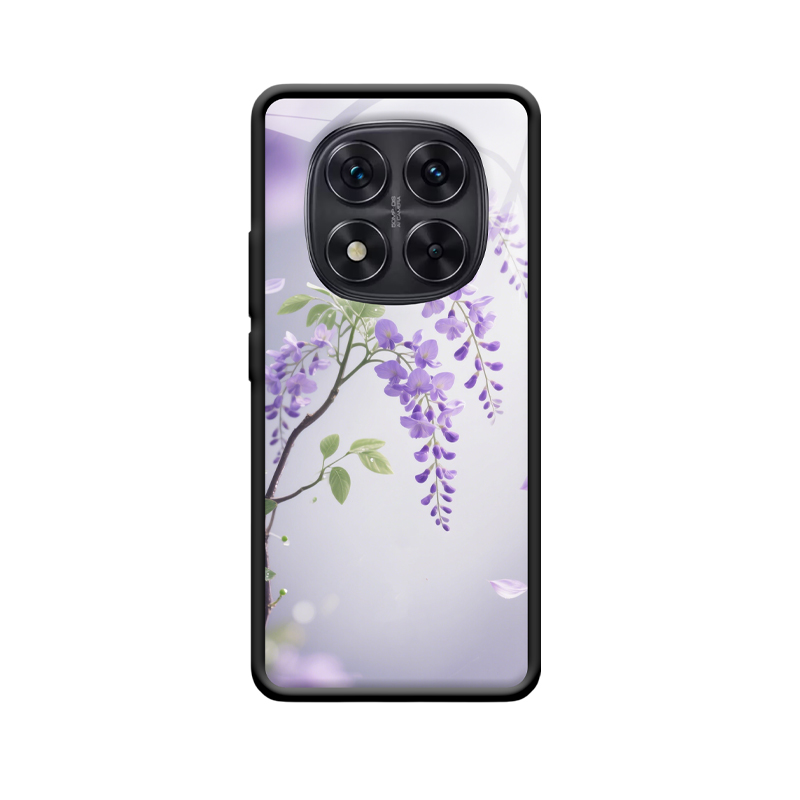 Die zauberhafte Eleganz der Glyzinie: Entdecken Sie die Redmi Note 14 Pro Hülle