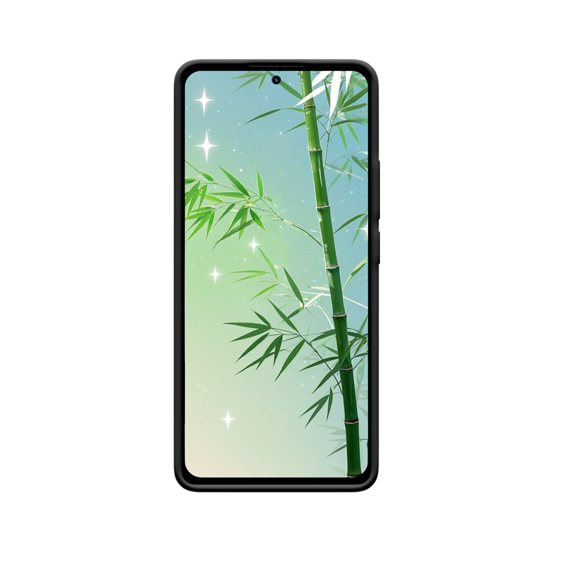 Die erfrischende Klarheit des bambus: Entdecken Sie die Redmi Note 14 Hülle – Bild 2