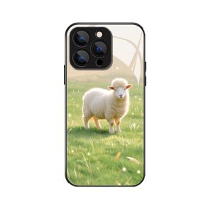 Feng Shui iPhone 15 Pro Max Hülle: Schaf für Harmonie
