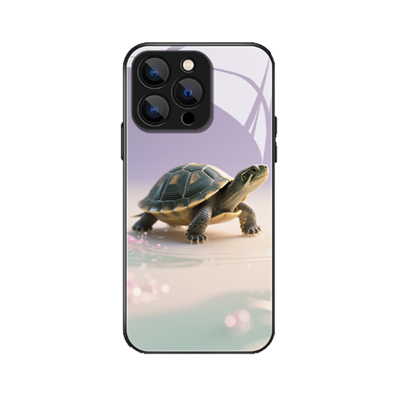 Lebendige Eleganz: iPhone 15 Pro Max Hülle inspiriert von der dynamischen Schildkröte