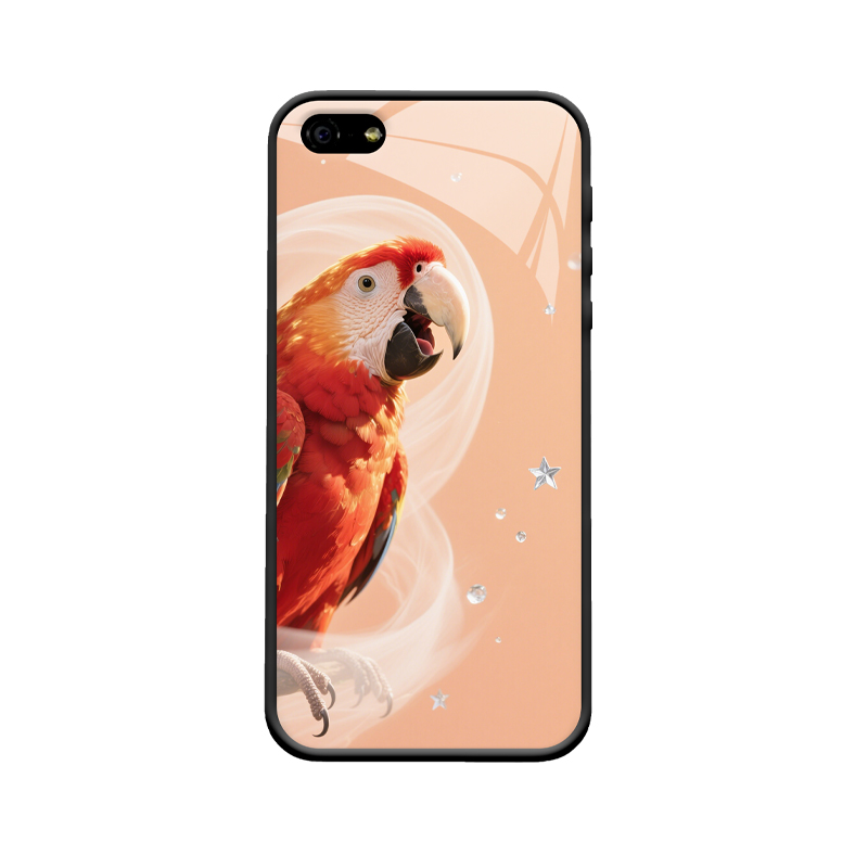 Bringen Sie mit unserer iPhone 5 Hülle die magische Energie des Papageis in Ihr Leben