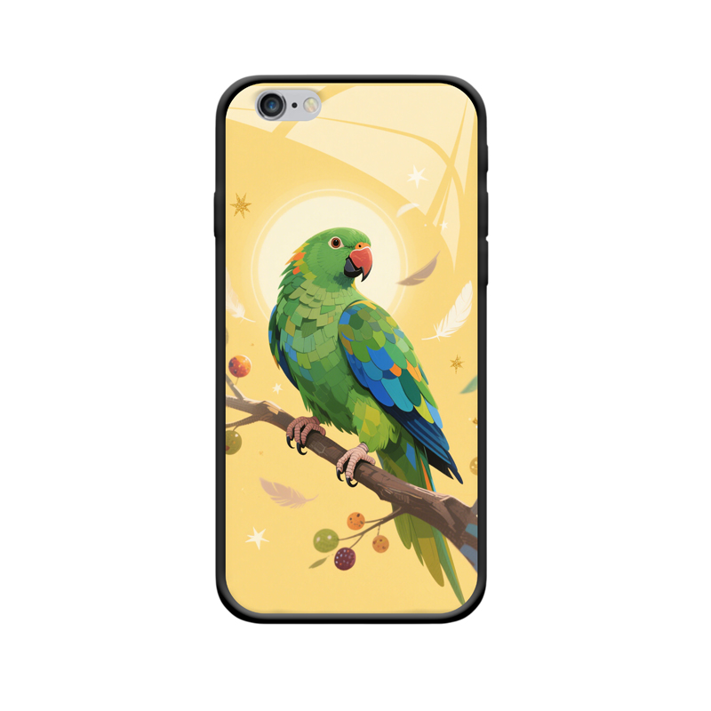 Glücksbringer auf Ihrem Handy: Die Papagei-Hülle für iPhone 6