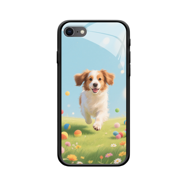 iPhone 7 Hülle - Glücksbringer mit Hundefreund