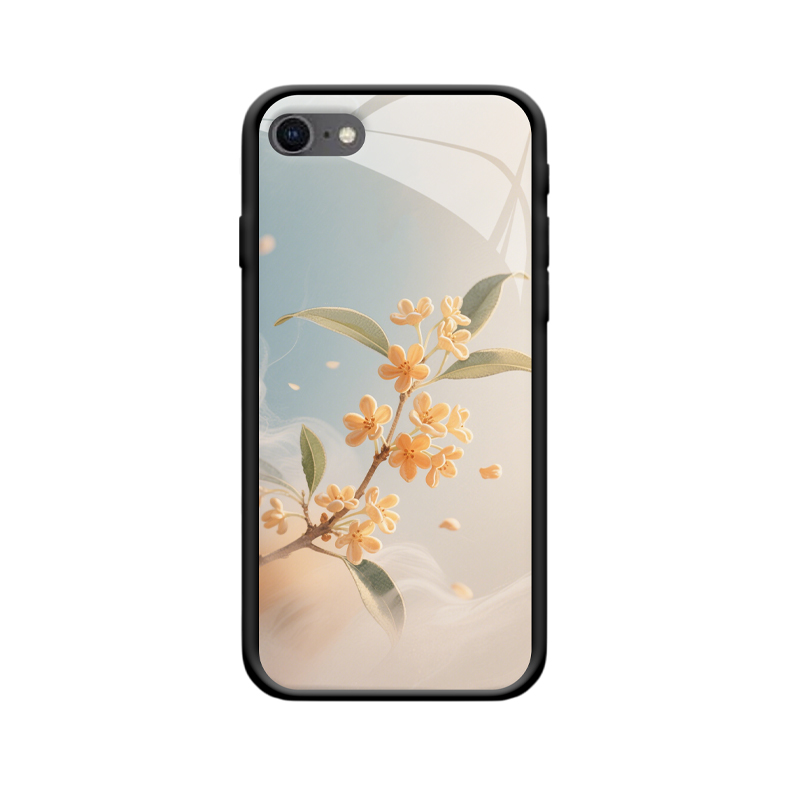 iPhone 7 Hülle: Die Eleganz der Osmanthusblüte für Ihr Smartphone
