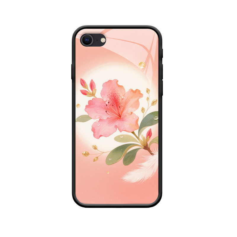 iPhone SE (2020) Hülle – Azaleenpracht für die Seele