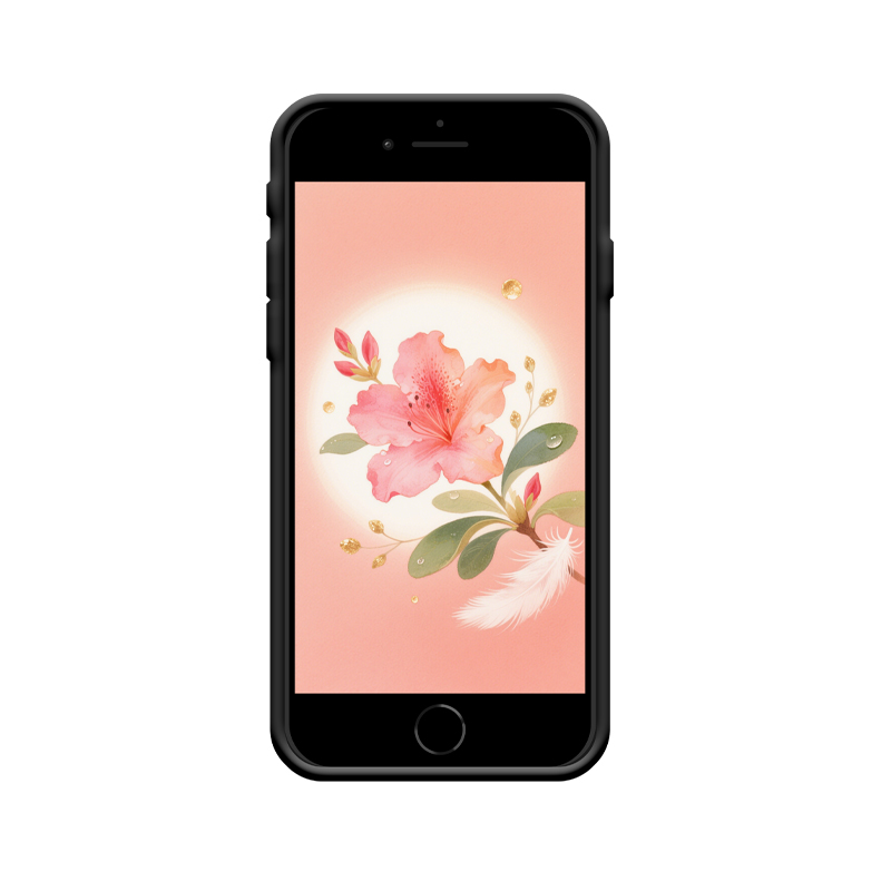 iPhone SE (2020) Hülle – Azaleenpracht für die Seele – Bild 2