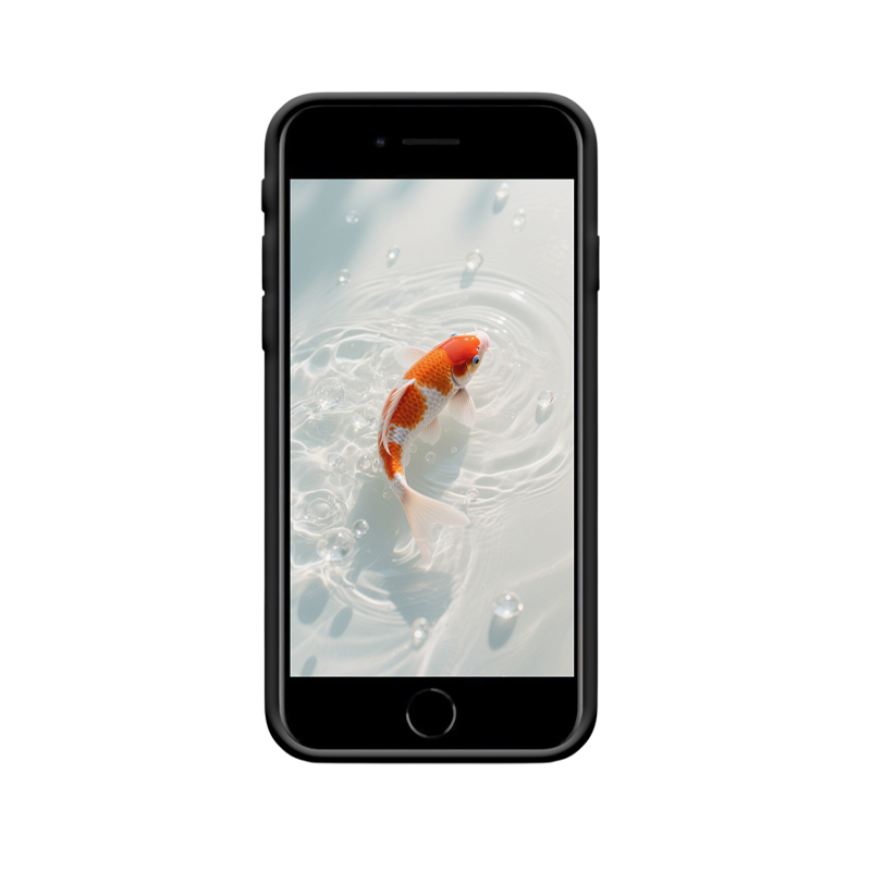 Eleganz & Energie – iPhone SE (2022) Hülle mit Koi – Bild 2