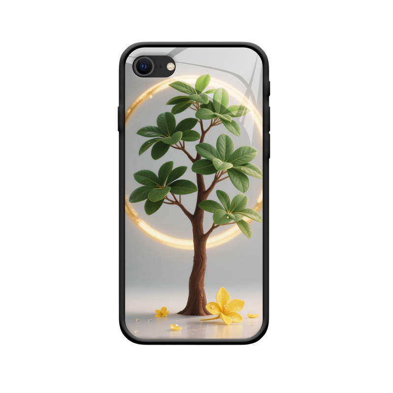 Die Kraft des Geldbaums - iPhone SE (2022) Hülle mit Feng Shui Bedeutung