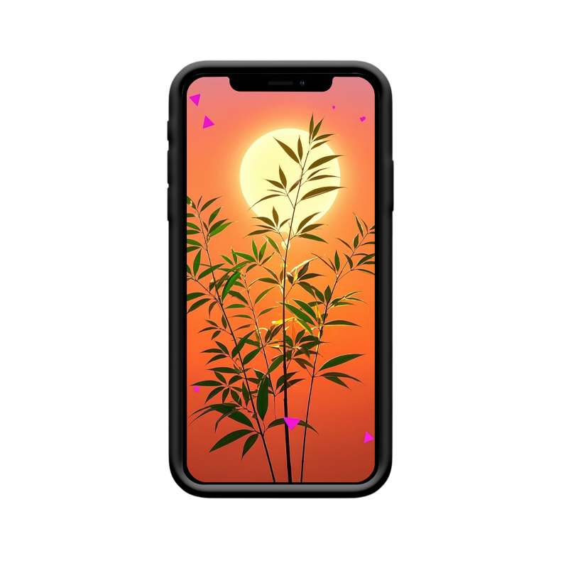 Schutz mit positiver Energie: Entdecke die Nandina-iPhone XR Hülle – Bild 2