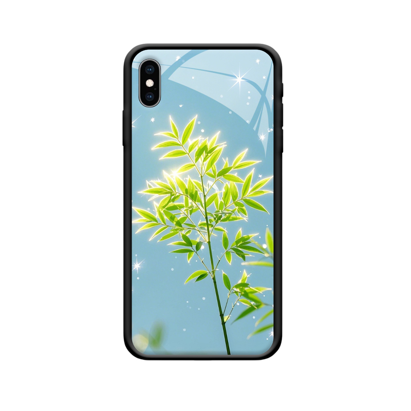Schutz & Stil – iPhone XS Hülle mit Nandina