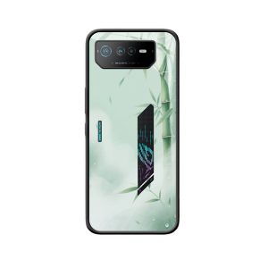 ASUS ROG Phone 6 Hülle: Bambusstille - Eleganz und Zen