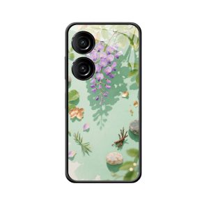 Florale Harmonie: ASUS Zenfone 9 Hülle mit Glyzinie