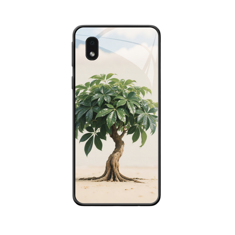 Wohlstand zum Mitnehmen – Galaxy A01 Core Hülle mit Geldbaum-Design