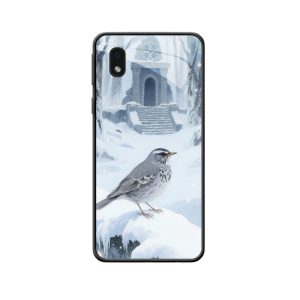 Galaxy A01 Core Hülle: Eleganz mit Frostigen Thrush