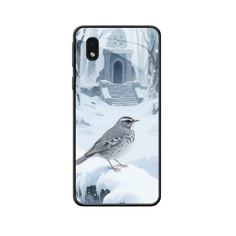 Galaxy A01 Core Hülle: Eleganz mit Frostigen Thrush