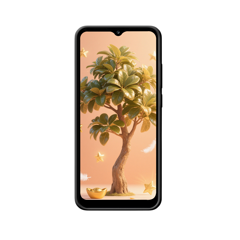 Galaxy A02s Hülle mit Feng Shui Power: Der Geldbaum für Reichtum – Bild 2