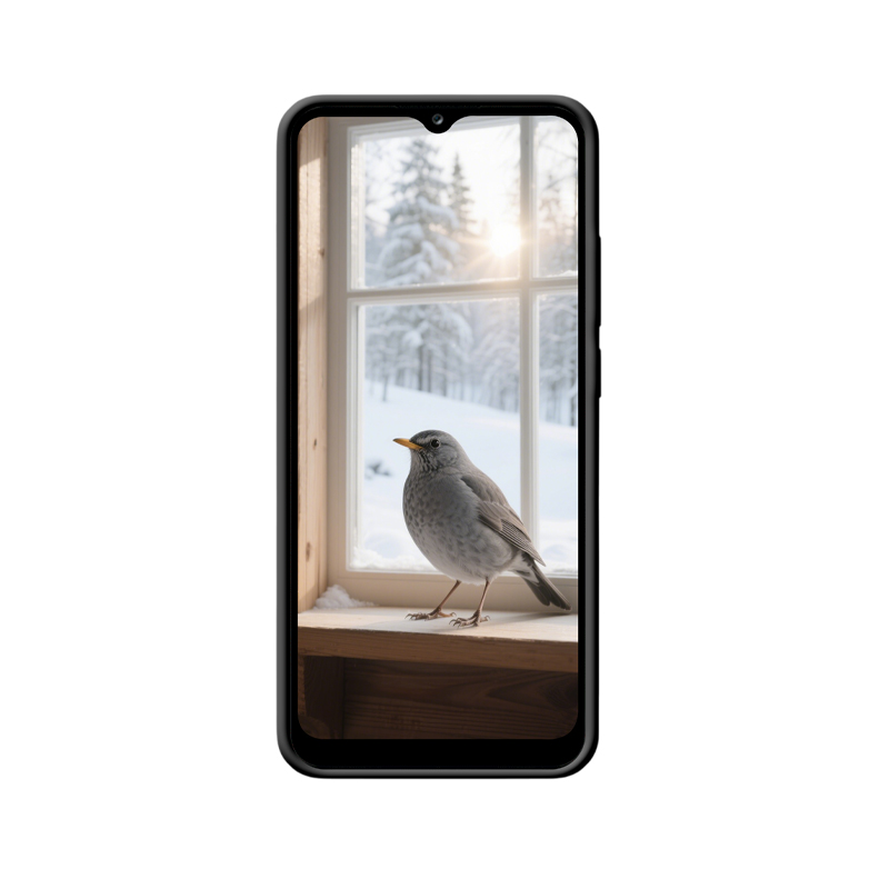 Galaxy A02s Hülle: Die exquisite Poesie der Drossel – Bild 2