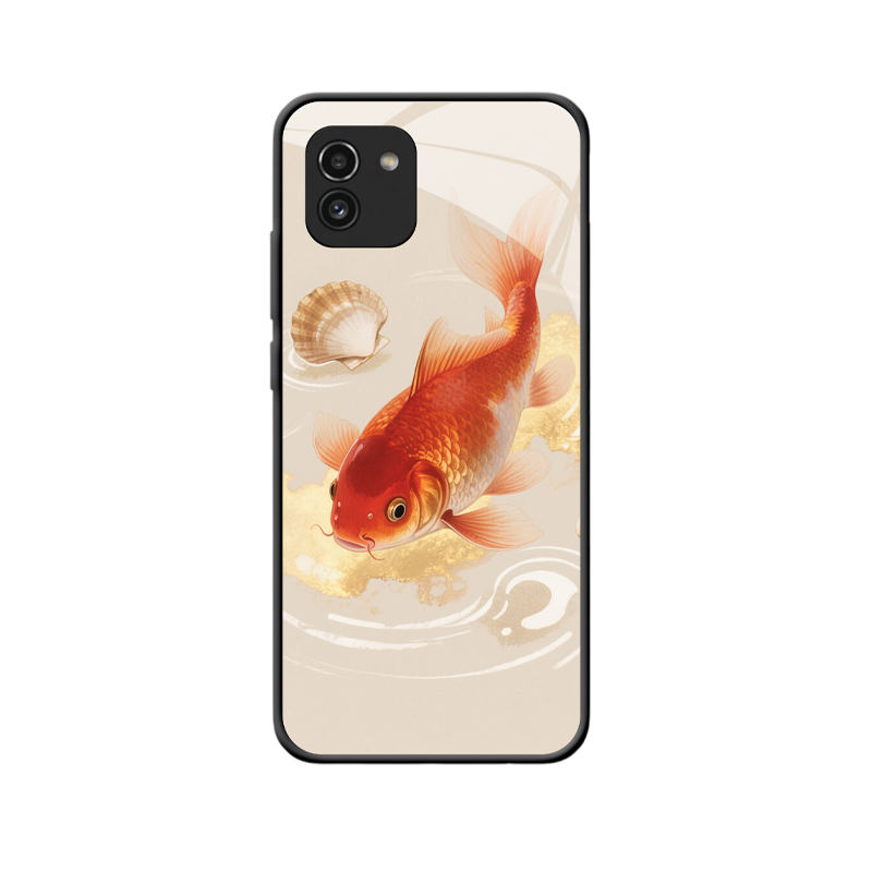 Fisch trifft Funktion: Galaxy A03 im Wasserfarbenstil