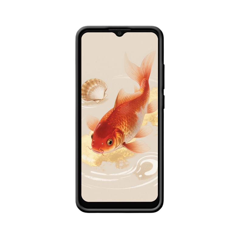 Fisch trifft Funktion: Galaxy A03 im Wasserfarbenstil – Bild 2