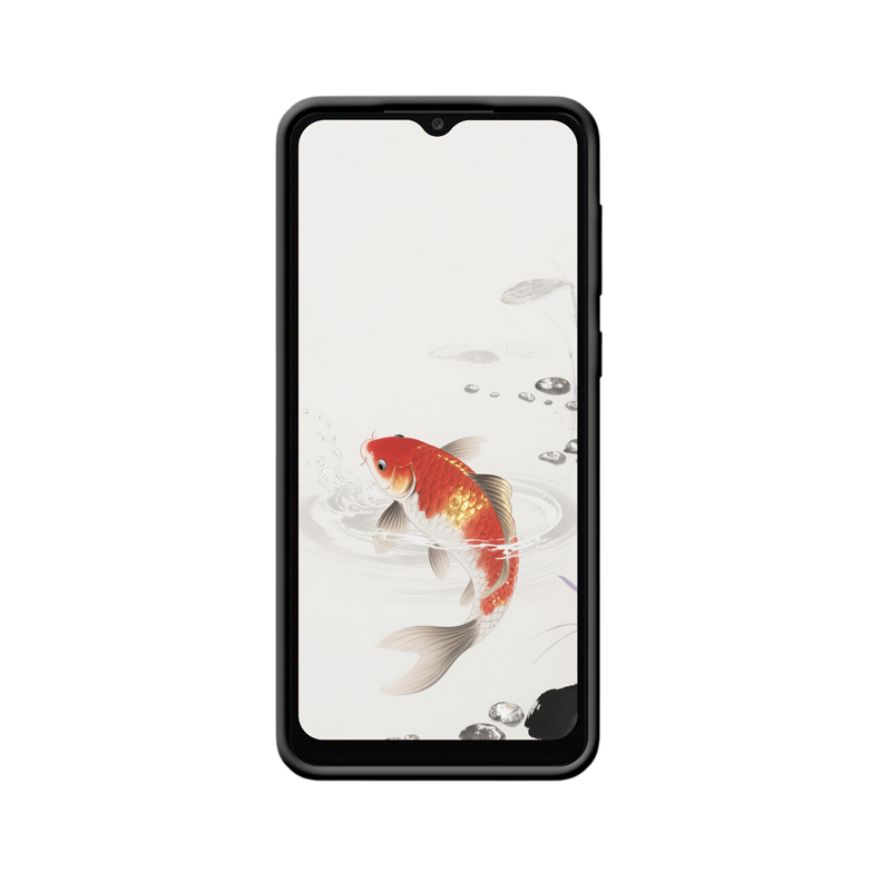 Galaxy A04e Hülle: Elegante Koi in Aquarellschwaden – Bild 2