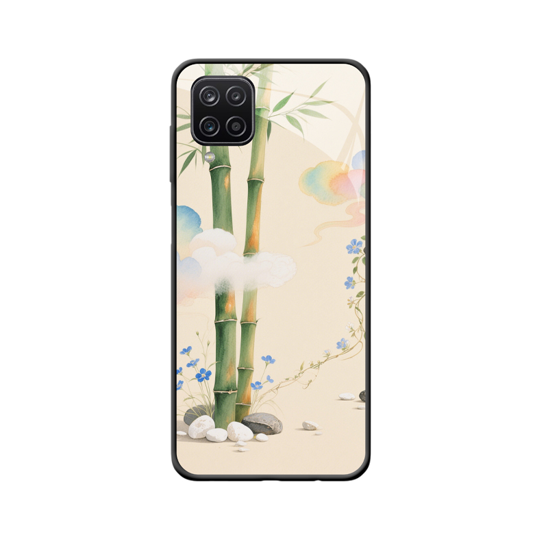 Feng Shui für unterwegs – Galaxy A12 Bambus Hülle