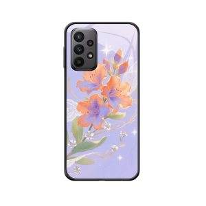 Galaxy A23 5G UW Hülle: Ein zauberhaftes Azaleenmotiv für eine bezaubernde Ästhetik