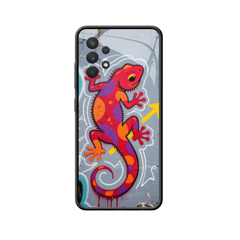 Galaxy A32 5G Hülle – Eidechse mit Bedeutung