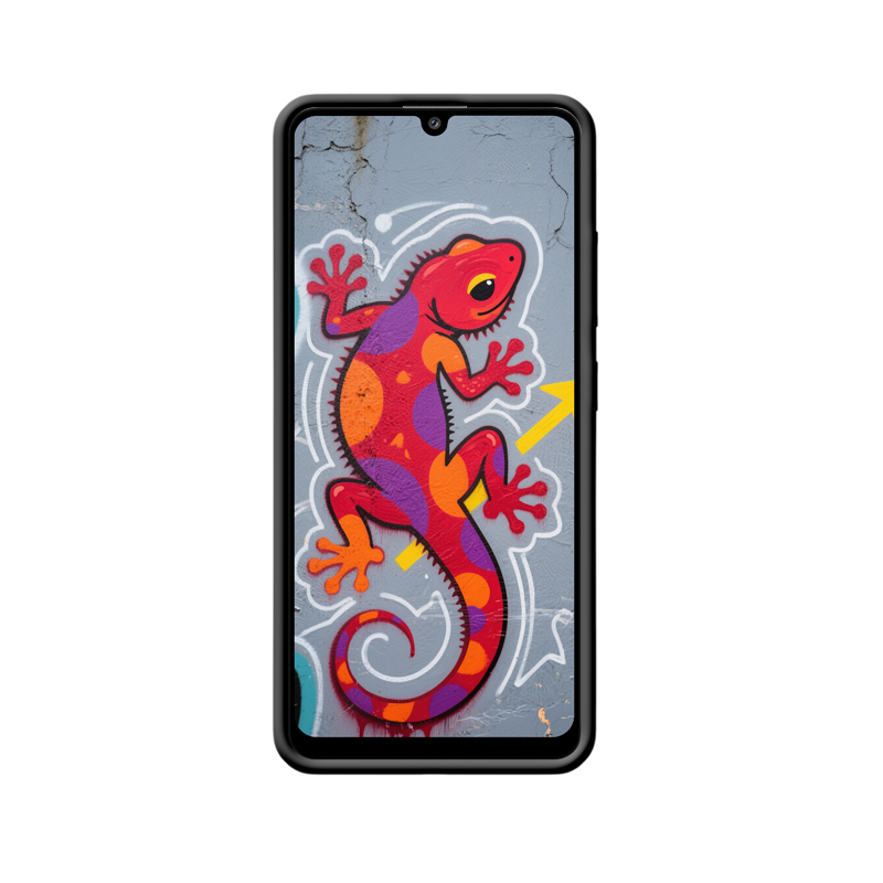 Galaxy A32 5G Hülle – Eidechse mit Bedeutung – Bild 2