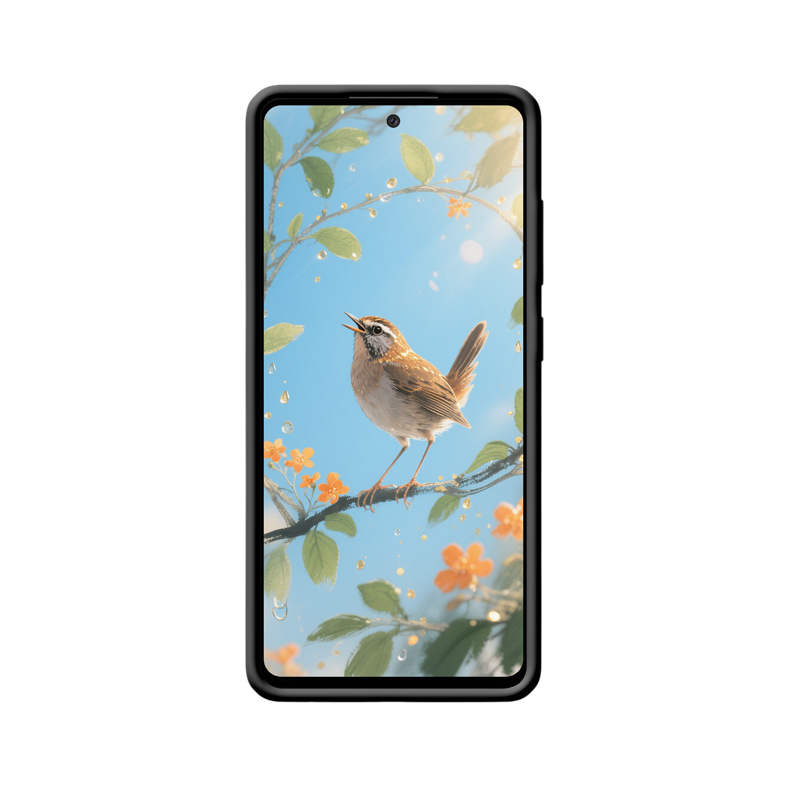 Natürliche Harmonie: Galaxy A52s 5G Hülle mit Drossel – Bild 2
