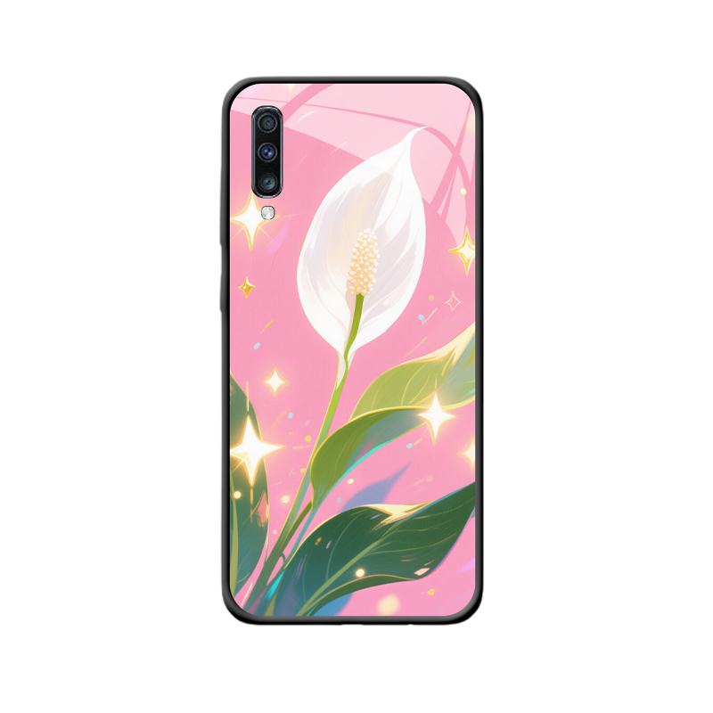 Mit der Kraft der Spathiphyllum – Galaxy A70 im stilvollen Schutz