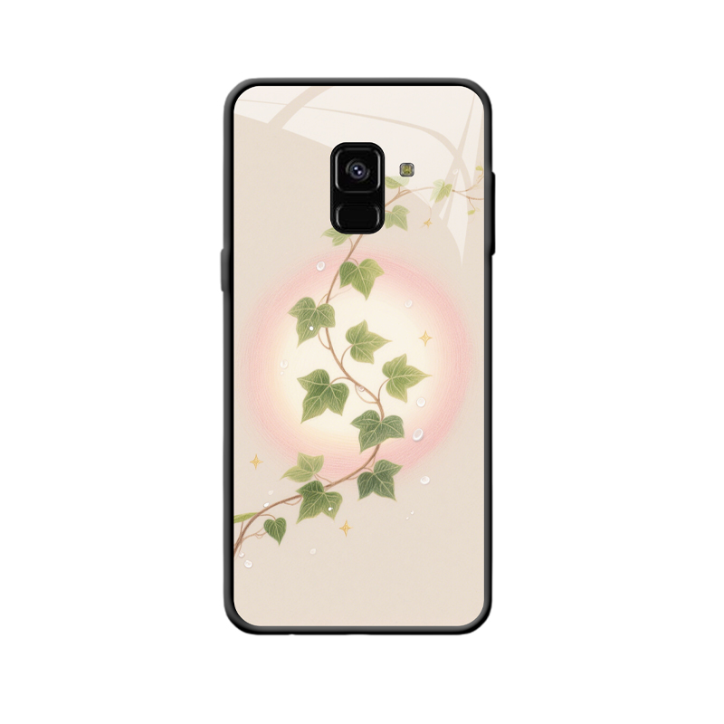 Märchenhafte Ranken: Efeu auf der Galaxy A8 (2018) Hülle