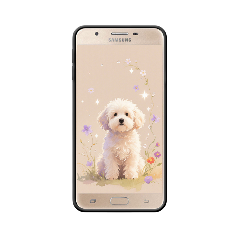 Galaxy J5 Prime Hülle mit süßem Hundemotiv – Schutz und Freude – Bild 2