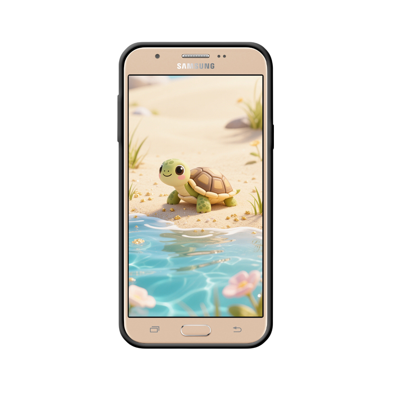 Entzückendes Küstenleben: Galaxy J7 Prime Hülle mit Schildkröte – Bild 2